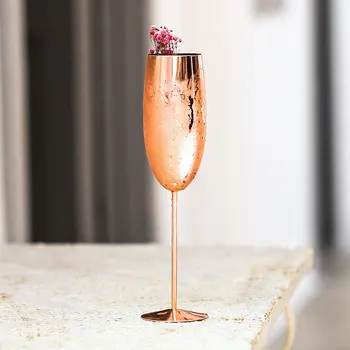 Europe Luxury Champagne Cup Stainless steel retro Cocktail Cup metal tulip wine Cups Kitchen Party Supplies wedding drinkware
Europe Luxury Champagne Cup Stainless steel retro Cocktail Cup metal tulip wine Cups Kitchen Party Supplies wedding drinkware