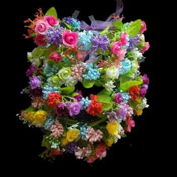 New Bridal Flower Headband Women Girl Floral Garland Headwear Photo Props Headdress Halloween Party Favor Gift Wedding
New Bridal Flower Headband Women Girl Floral Garland Headwear Photo Props Headdress Halloween Party Favor Gift Wedding