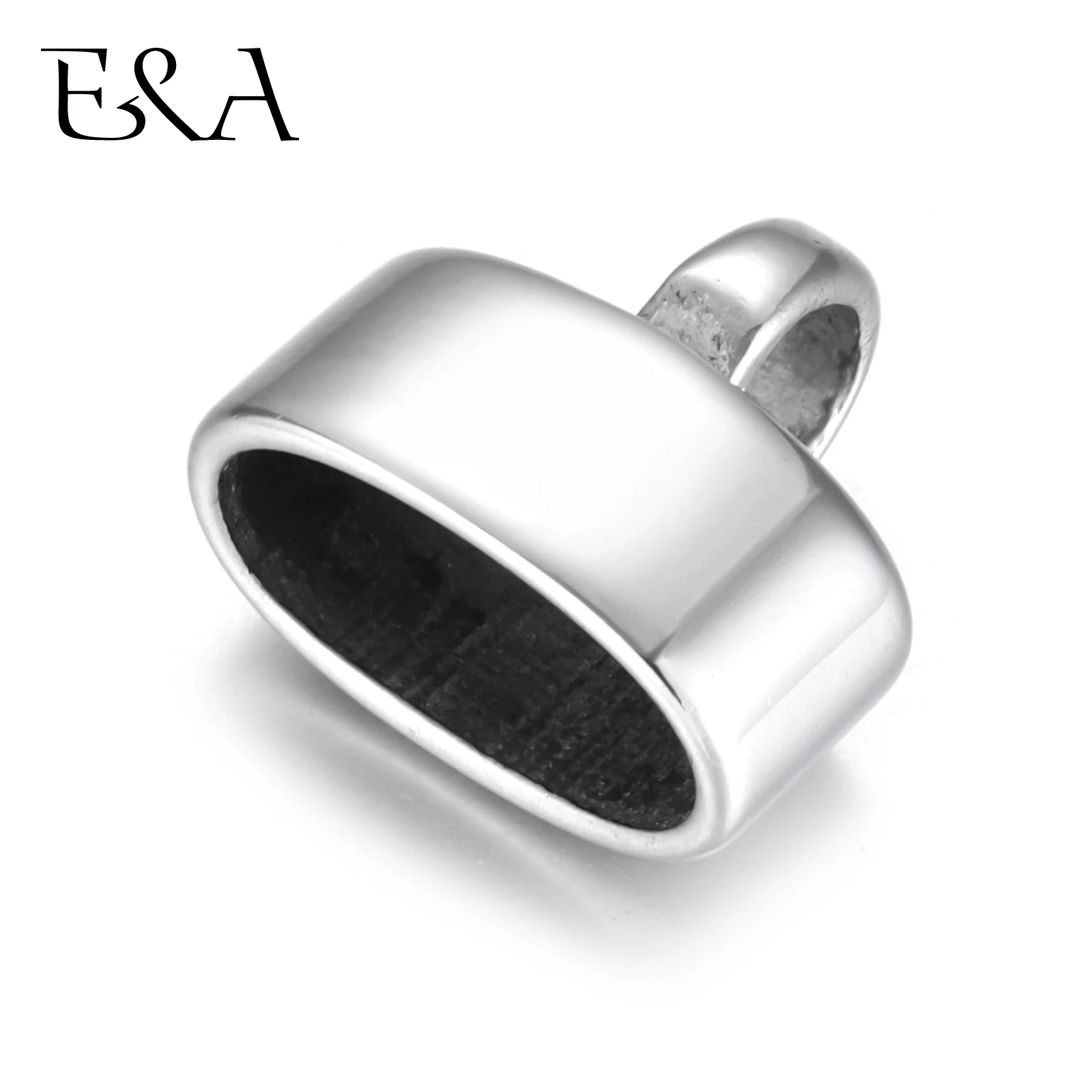 Stainless Steel End Beads with Loop Mirror Polish Hole 13*6mm for Jewelry Making Supplies Leather Cord End Caps DIY Accessories
Stainless Steel End Beads with Loop Mirror Polish Hole 13*6mm for Jewelry Making Supplies Leather Cord End Caps DIY Accessories