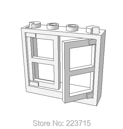 *Window 1x4x3*10pcs DIY enlighten block brick part No.60594+60608 Compatible With Other Assembles Particles
*Window 1x4x3*10pcs DIY enlighten block brick part No.60594+60608 Compatible With Other Assembles Particles