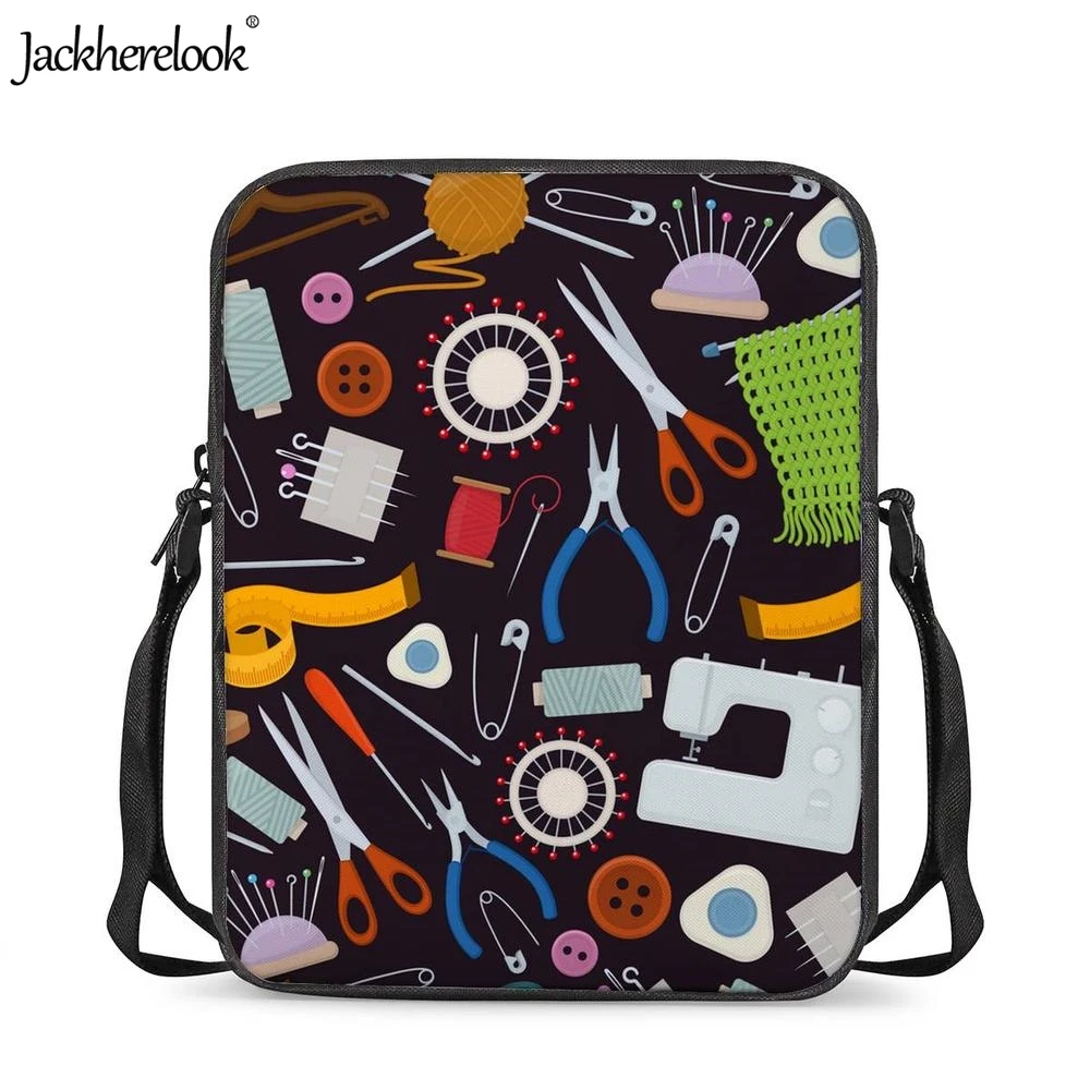Jackherelook Sewing Machine/Tools Pattern Woman Crossbody Bags Brand Design Female 2019 New Shoulder Bags Mini Crossbody Bags
Jackherelook Sewing Machine/Tools Pattern Woman Crossbody Bags Brand Design Female 2019 New Shoulder Bags Mini Crossbody Bags
