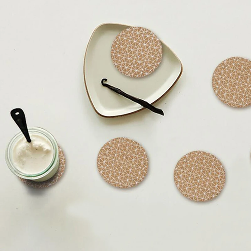 2 PCS Nordic Style Line Placemat Insulation Pad Table Placemats Simple Environmental Mug Coaster Heat-resistant Cup Coasters Mat
2 PCS Nordic Style Line Placemat Insulation Pad Table Placemats Simple Environmental Mug Coaster Heat-resistant Cup Coasters Mat