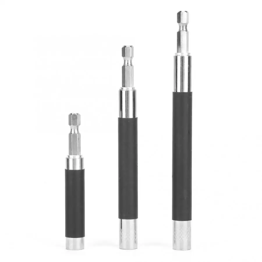 6.35mm Hex Shank 80/120/140mm Screwdriver Extend Rod Magnetic Bit Holder Extension
6.35mm Hex Shank 80/120/140mm Screwdriver Extend Rod Magnetic Bit Holder Extension