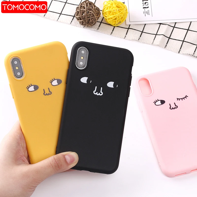 Funny Expression Cartoon Emoji Silicone Matte Soft Candy Phone Case Fundas For iPhone 11 Pro 7Plus 7 6Plus 6 6S 8 8Plus X XS Max
Funny Expression Cartoon Emoji Silicone Matte Soft Candy Phone Case Fundas For iPhone 11 Pro 7Plus 7 6Plus 6 6S 8 8Plus X XS Max