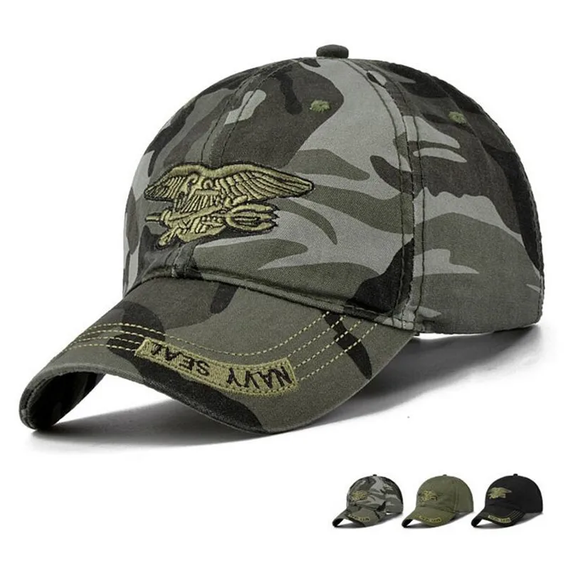 New Men Navy Seal Cap Top Quality Army green Snapback Caps Hunting Fishing Hat Outdoor Camo Baseball Caps Adjustable
New Men Navy Seal Cap Top Quality Army green Snapback Caps Hunting Fishing Hat Outdoor Camo Baseball Caps Adjustable