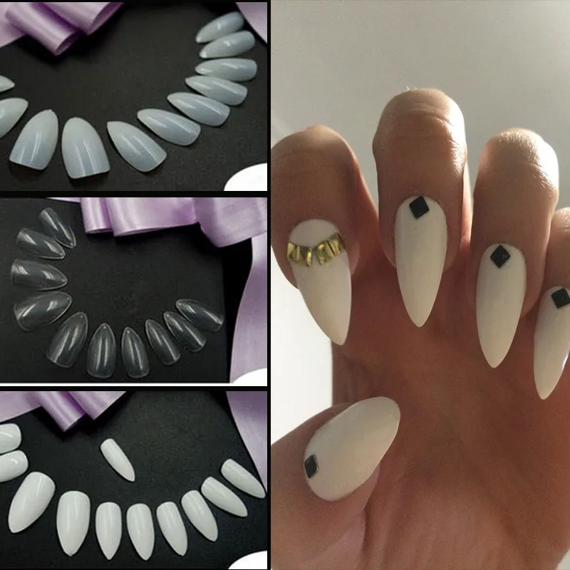 600pcs Sharp End Nail Art Full Cover Oval Stiletto False Fake Nails Tips Manicure Artificial Nails Salon FM88
600pcs Sharp End Nail Art Full Cover Oval Stiletto False Fake Nails Tips Manicure Artificial Nails Salon FM88