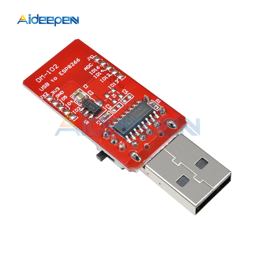 CH340 USB to ESP8266 ESP8266 ESP-07 Wireless Wifi Developent Board Module for Arduino Driver Programmer Adapter Board
CH340 USB to ESP8266 ESP8266 ESP-07 Wireless Wifi Developent Board Module for Arduino Driver Programmer Adapter Board