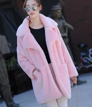 2017 new winter Korean version of Slim was thin mink in the long section of imitation water mink fur fashion temperament coat
2017 new winter Korean version of Slim was thin mink in the long section of imitation water mink fur fashion temperament coat