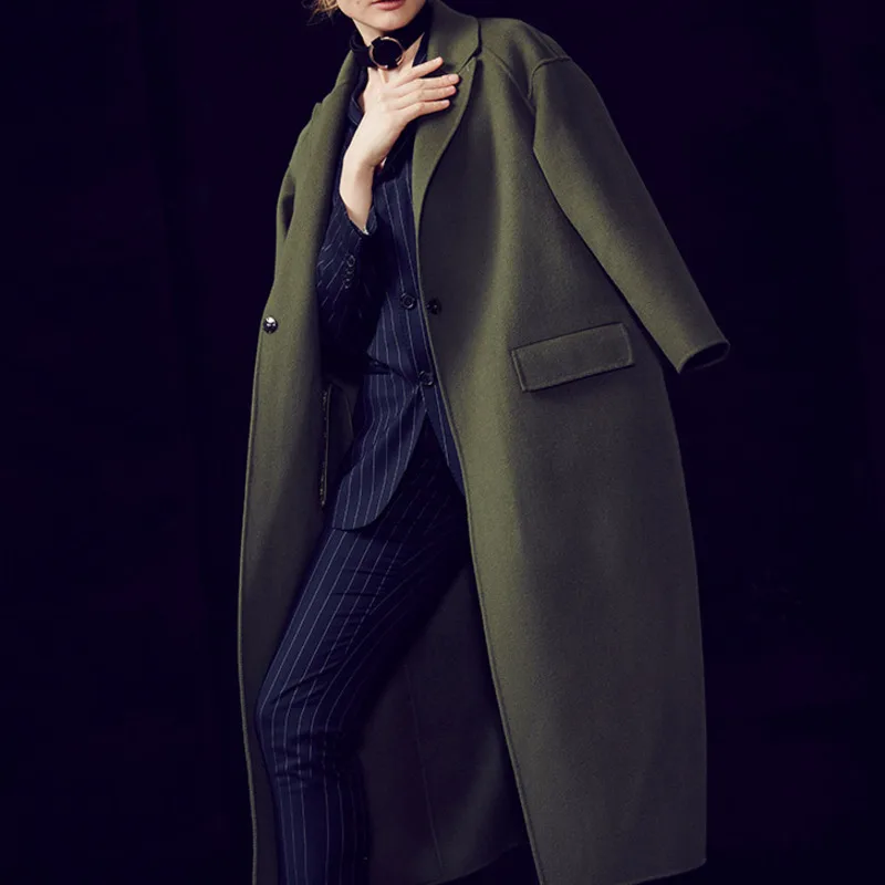 LANMREM 2019 Autumn And Winter New Casual Fashion Temperament Women Loose Plus Solid Color Double-sided Cashmere Coat TC592
LANMREM 2019 Autumn And Winter New Casual Fashion Temperament Women Loose Plus Solid Color Double-sided Cashmere Coat TC592