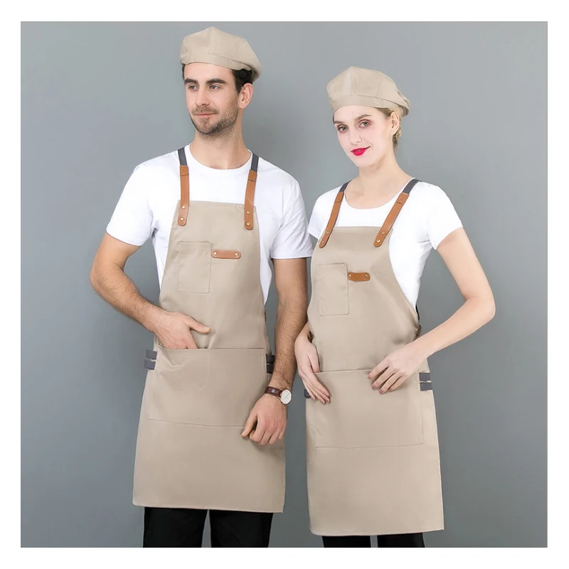 GUIBOBO Milk Apron Polyester Sleeveless With Big Pocket Leather Band Strap For Restaurant Cooker NO0196201218
GUIBOBO Milk Apron Polyester Sleeveless With Big Pocket Leather Band Strap For Restaurant Cooker NO0196201218