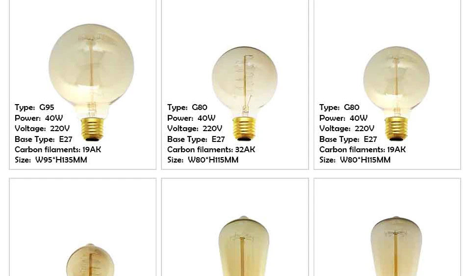 Retro Edison LED light Bulb (4)