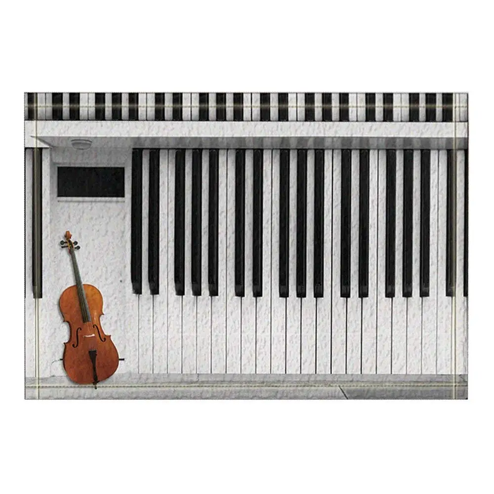 Musical Instruments Decor Guitar on Piano Bath Rugs Non-Slip Doormat Floor Entryways Outdoor Indoor Front Door Mat Kids
Musical Instruments Decor Guitar on Piano Bath Rugs Non-Slip Doormat Floor Entryways Outdoor Indoor Front Door Mat Kids