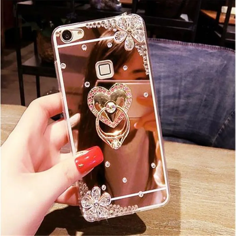 Rhinestone Phone Case For Redmi Note 7 Note 6 pro Note 5 6 6A S2 6Pro Mi 9 8SE 8Lite Max 3 Mix 2s 6X A2 F1 5s stand Mirror Coque
Rhinestone Phone Case For Redmi Note 7 Note 6 pro Note 5 6 6A S2 6Pro Mi 9 8SE 8Lite Max 3 Mix 2s 6X A2 F1 5s stand Mirror Coque