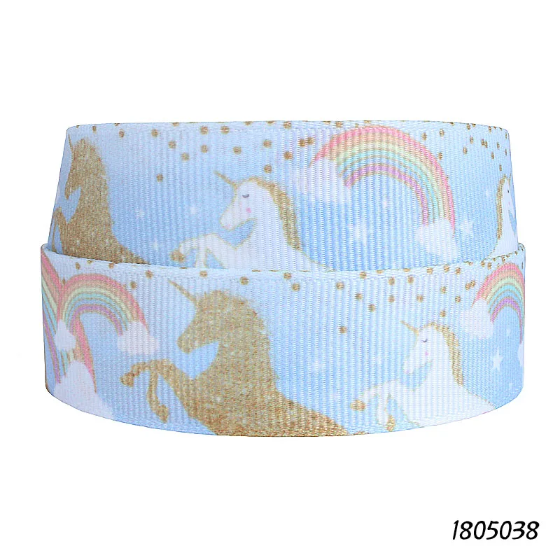 FLRA Ribbon (50 yards/lot) High quality 100% polyester beautiful unicorn and rainbow printed grosgrain ribbon
FLRA Ribbon (50 yards/lot) High quality 100% polyester beautiful unicorn and rainbow printed grosgrain ribbon