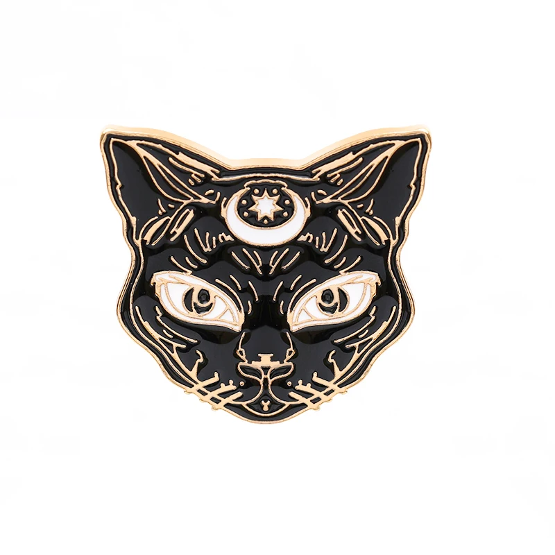 Animal brooches black Cat Metal Enamel Pins women Couple Badge Lapel Shirt Denim Accessories festival Gift
Animal brooches black Cat Metal Enamel Pins women Couple Badge Lapel Shirt Denim Accessories festival Gift