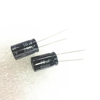 Free shipping 200pcs 10UF 250V electrolytic capacitor,250V 10UF 10*16MM microfarad capacitors
Free shipping 200pcs 10UF 250V electrolytic capacitor,250V 10UF 10*16MM microfarad capacitors