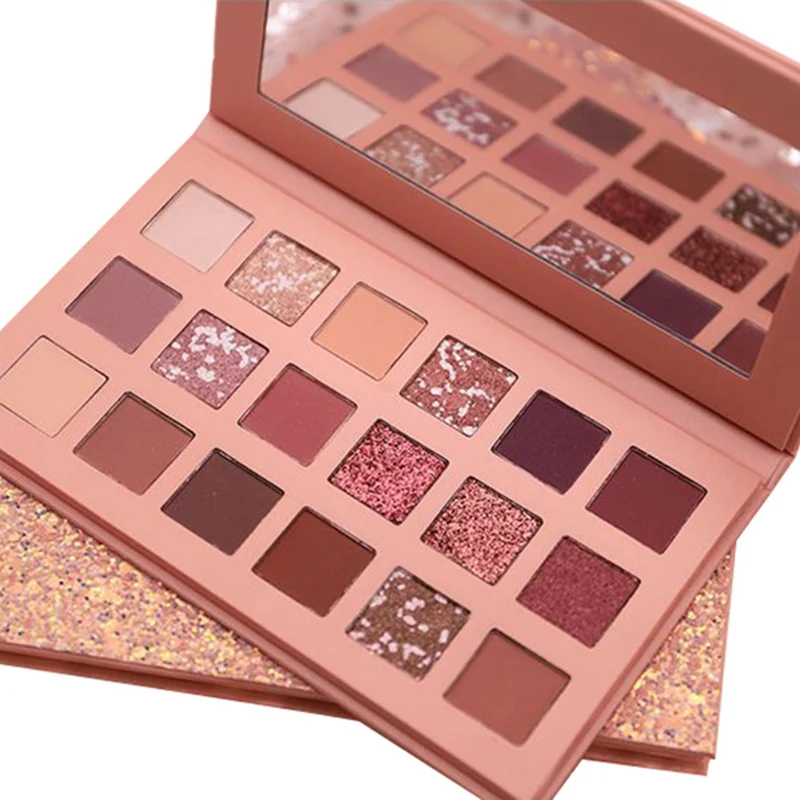 18 Colors Glitter Shimmer Matte Eyeshadow Palette Pigmented Natural Eye Shadow Powder Makeup Eyeshadow Kit
18 Colors Glitter Shimmer Matte Eyeshadow Palette Pigmented Natural Eye Shadow Powder Makeup Eyeshadow Kit