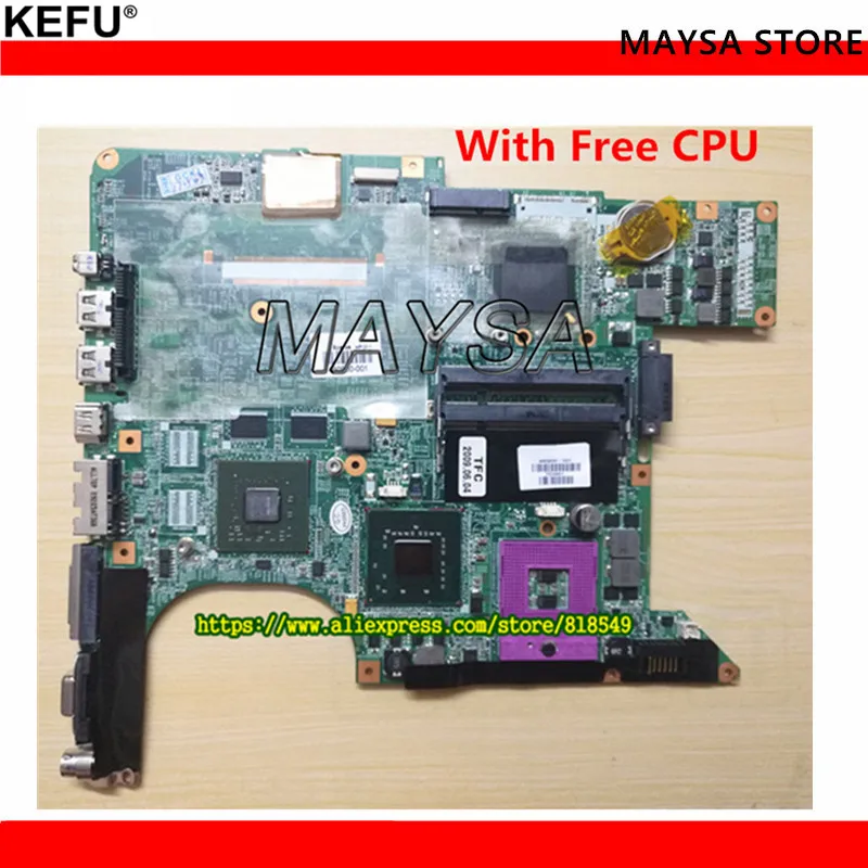 Материнская плата для ноутбука 446476-001 подходит HP Pavilion DV6000 DV6500 DV6600 DV6700 с бесплатным