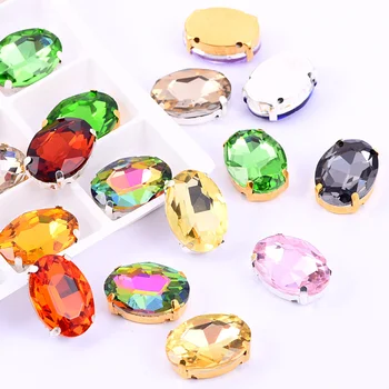 4 Sizes 20pcs Oval Shapes Glass Crystal Sew On Rhinestone With Silver Claw Red Sew On Claw Rhinestones For Garment B1259
4 Sizes 20pcs Oval Shapes Glass Crystal Sew On Rhinestone With Silver Claw Red Sew On Claw Rhinestones For Garment B1259