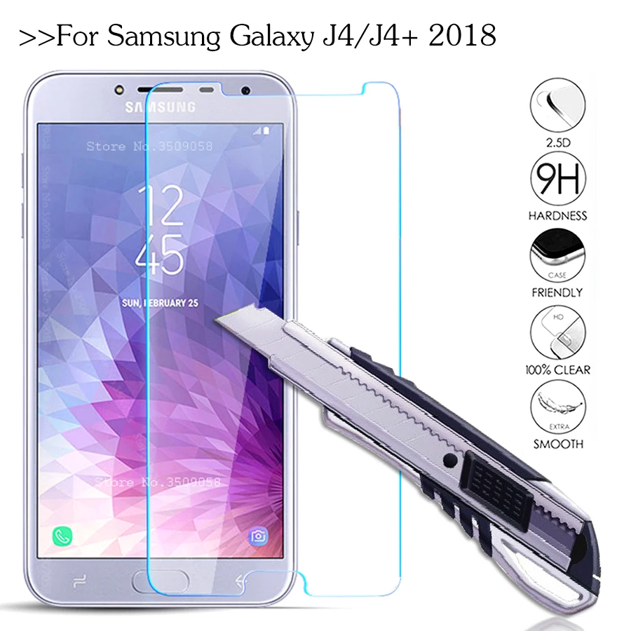 Tempered Glass For Samsung Galaxy J4 2018 SM-J400F Screen Protector Film Protective Glass j4 plus j4plus J 4 2018 J42018 Glas
Tempered Glass For Samsung Galaxy J4 2018 SM-J400F Screen Protector Film Protective Glass j4 plus j4plus J 4 2018 J42018 Glas