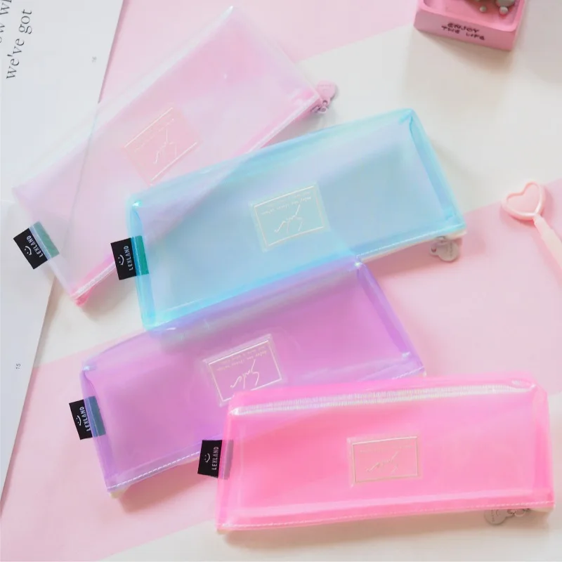 1Pcs Kawaii Pencil Case Colored summer Gife Estuches School Pencil Box Pencil Bag School Supplies Stationery make up
1Pcs Kawaii Pencil Case Colored summer Gife Estuches School Pencil Box Pencil Bag School Supplies Stationery make up