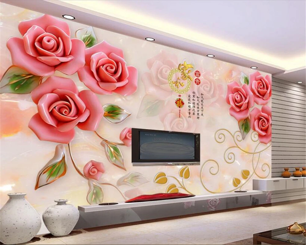beibehang Photo mural 3d wallpaper jade carving embossed roses fashion background wall painting papel de parede 3d wallpaper
beibehang Photo mural 3d wallpaper jade carving embossed roses fashion background wall painting papel de parede 3d wallpaper