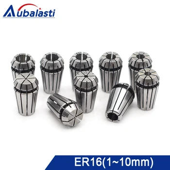 Aubalasti ER16 Collet Chuck CNC Spindle ER16 Collet Lathe Tool Holder Pinza ER16 Collet Set from 1-10MM for CNC Milling Machine
Aubalasti ER16 Collet Chuck CNC Spindle ER16 Collet Lathe Tool Holder Pinza ER16 Collet Set from 1-10MM for CNC Milling Machine