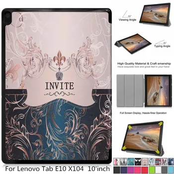 Painted leather 3 fold Magnetic cover case For Lenovo Tab E10 X104 Tablet (2019 released) for Lenovo Tab E 10 X104 tablet cover
Painted leather 3 fold Magnetic cover case For Lenovo Tab E10 X104 Tablet (2019 released) for Lenovo Tab E 10 X104 tablet cover
