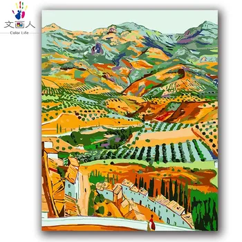 Coloring painting by numbers diy Distant Field Van gogh's paintings Rural landscape picture color paint by numbers with package
Coloring painting by numbers diy Distant Field Van gogh's paintings Rural landscape picture color paint by numbers with package