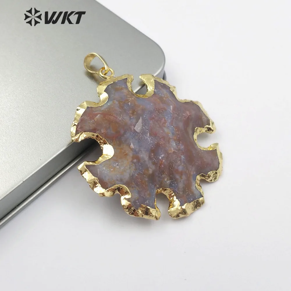 WT-P1443 New Arrival Beautiful Color natural stone Pendant Metal Plated flowers Shape Elegant Necklaces Pendants
WT-P1443 New Arrival Beautiful Color natural stone Pendant Metal Plated flowers Shape Elegant Necklaces Pendants