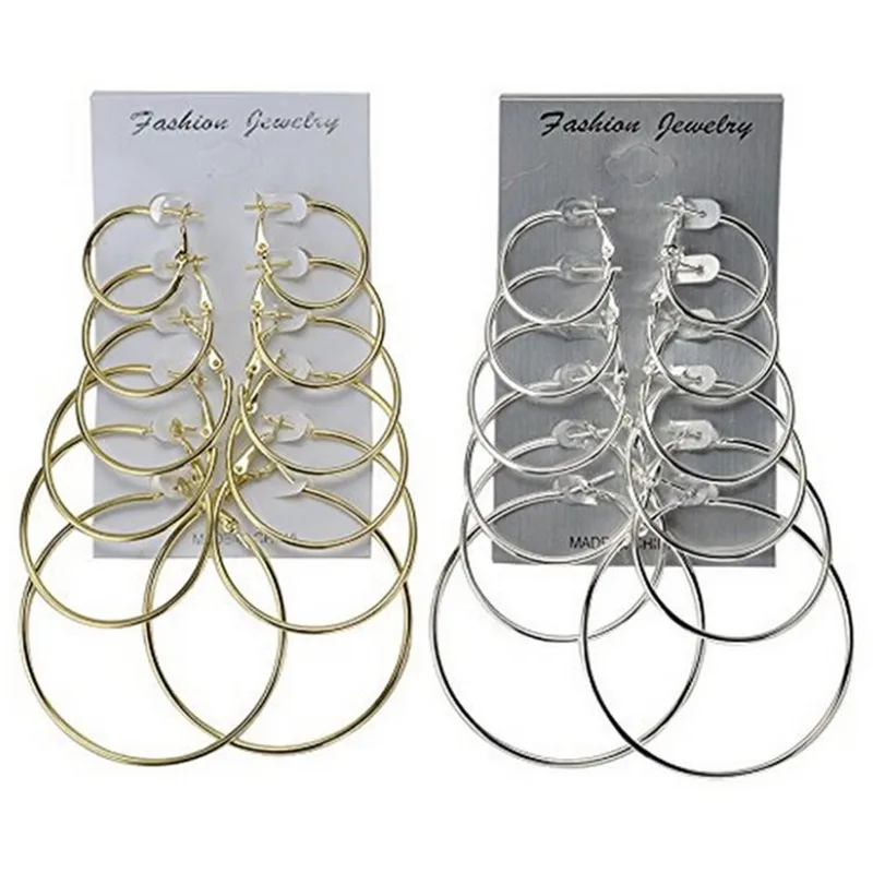 6 Pairs/Set New Trendy Round Gold Color Rock Punk Stud Earrings Set For Woman Party Ladies Earrings Ear Fashion Jewelry Gift
6 Pairs/Set New Trendy Round Gold Color Rock Punk Stud Earrings Set For Woman Party Ladies Earrings Ear Fashion Jewelry Gift
