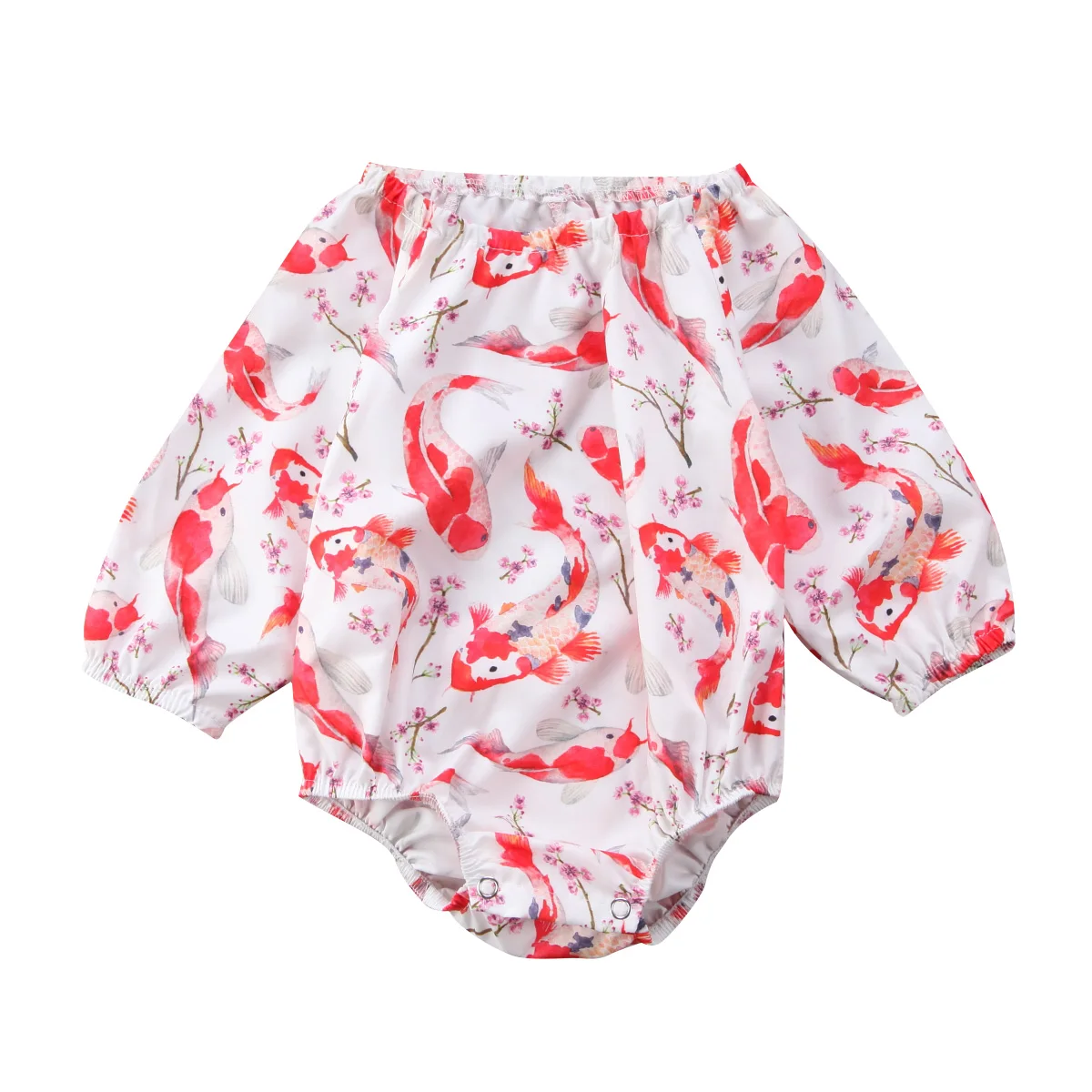 Koi Carp Baby Boys Girls Long Tops Romper Jumpsuit Outfits Clothes Sunsuit Toddler Adorable Baby Lucky Fish Print Autumn Romper
Koi Carp Baby Boys Girls Long Tops Romper Jumpsuit Outfits Clothes Sunsuit Toddler Adorable Baby Lucky Fish Print Autumn Romper