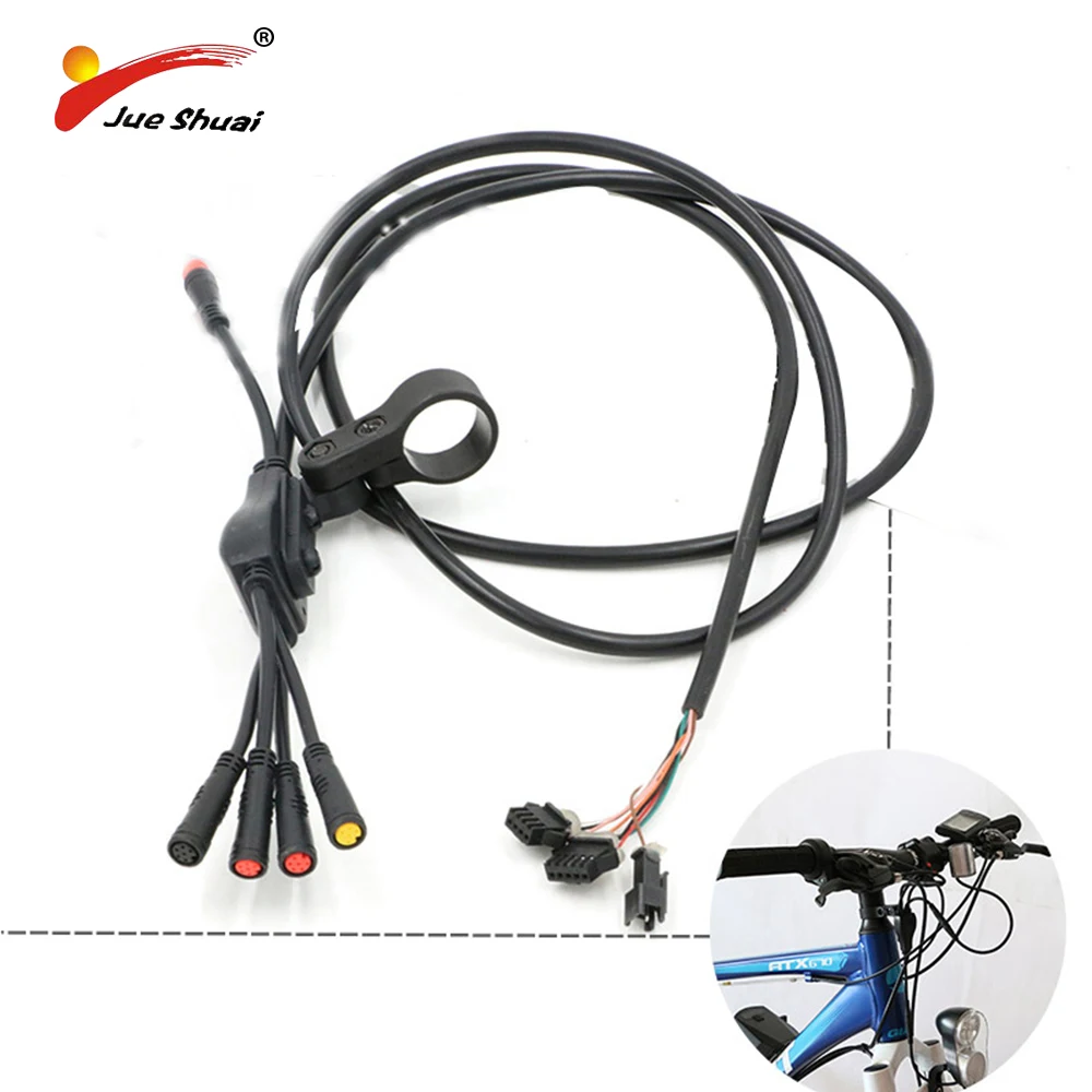 JS Waterproof Main Cable for Electric Bike Connect with LED LCD Display Brake Lever Controller Electric Wire
JS Waterproof Main Cable for Electric Bike Connect with LED LCD Display Brake Lever Controller Electric Wire