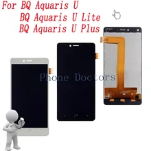 Ensemble écran tactile LCD, 5.0 pouces, pour BQ Aquaris U / Aquaris U Lite / Aquaris U Plus, nouveau, 100% testé=