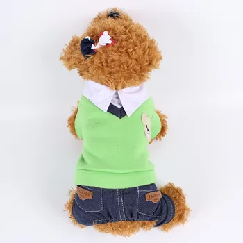 PipiFren Small Dogs Clothes Overalls Jumpsuit Jeans Winter Dog Clothes For Pets Pajamas Costume Cats roupas de cachorro perros
PipiFren Small Dogs Clothes Overalls Jumpsuit Jeans Winter Dog Clothes For Pets Pajamas Costume Cats roupas de cachorro perros