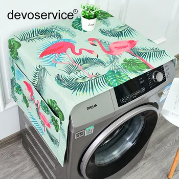 Fashion Flamingo Series Home Decoration Refrigerator Cover Lattice Cotton Linen Washing Machine Cover Towel Bedside Cabinet
Fashion Flamingo Series Home Decoration Refrigerator Cover Lattice Cotton Linen Washing Machine Cover Towel Bedside Cabinet
