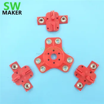 SWMAKER Reprap Delta Kossel k800 plastic magnetic effector+ carriage kit For DIY 3d printer red color
SWMAKER Reprap Delta Kossel k800 plastic magnetic effector+ carriage kit For DIY 3d printer red color
