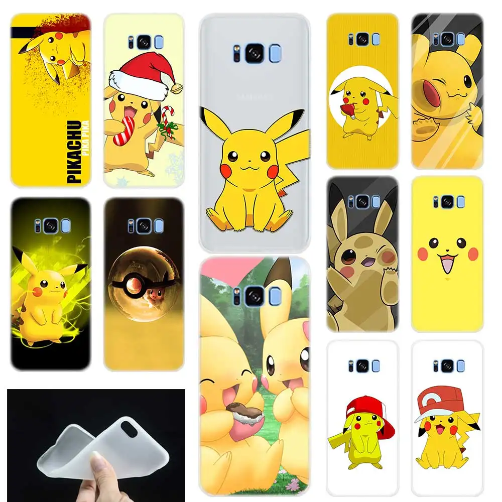 Pikachues Pattern Soft TPU Silicone Phone Back Case Cover For Samsung Galaxy S6 S7 Edge S8 S9 Plus S10 plus E Note 8 9 10 pro
Pikachues Pattern Soft TPU Silicone Phone Back Case Cover For Samsung Galaxy S6 S7 Edge S8 S9 Plus S10 plus E Note 8 9 10 pro