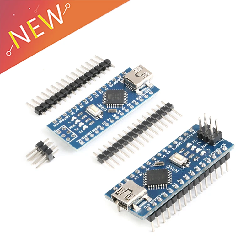 MINI USB Nano V3.0 ATmega328P CH340G 5V 16M Micro-controller board for arduino NANO 328P NANO 3.0
MINI USB Nano V3.0 ATmega328P CH340G 5V 16M Micro-controller board for arduino NANO 328P NANO 3.0