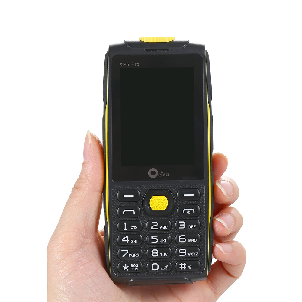 Oeina XP6 Pro 2 4 "4 Quad Sim Band GSM Беспроводной FM MP3 Bluetooth фонарик сотовые телефоны могут