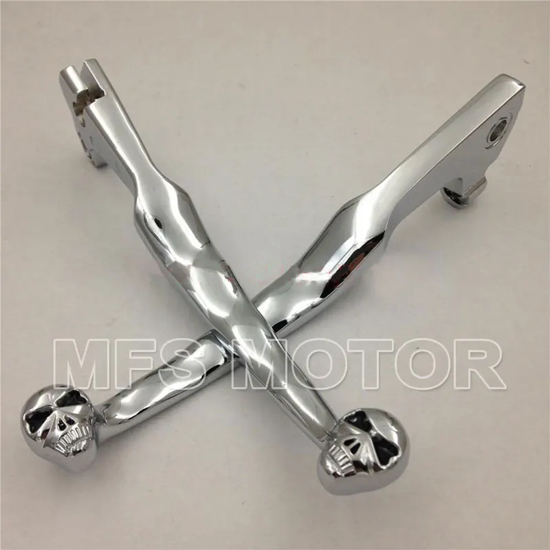 Motorcycle Skull Chrome Brake Clutch Lever for Yamaha V-Star 250 / XV250STAR 2008 2009 2010 2011 2008-2011
Motorcycle Skull Chrome Brake Clutch Lever for Yamaha V-Star 250 / XV250STAR 2008 2009 2010 2011 2008-2011