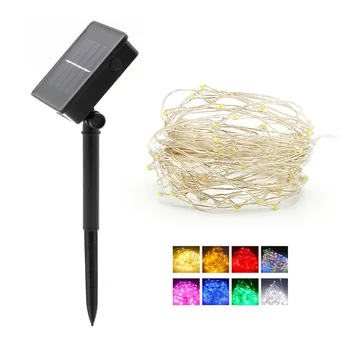 Waterproof 10M 100LEDs Solar LED String Lights 8Models Outdoor Fairy Light For Garden Holiday Decoration
Waterproof 10M 100LEDs Solar LED String Lights 8Models Outdoor Fairy Light For Garden Holiday Decoration