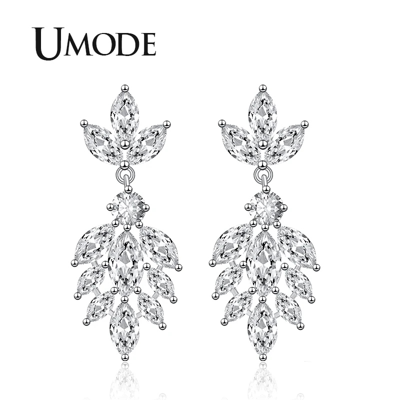 UMODE Leaf Ladies Women Vintage Statement Earrings Korean Fashion Wedding Zirconia Earrings Gifts for Women Accessories UE0491
UMODE Leaf Ladies Women Vintage Statement Earrings Korean Fashion Wedding Zirconia Earrings Gifts for Women Accessories UE0491