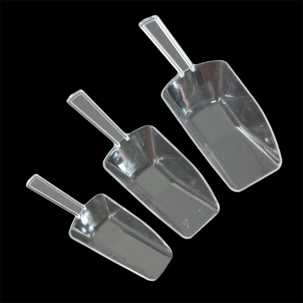 3PCS/Set Plastic Ice Shovel Food-Grade Transparent Plastic Scoops Portable Kitchen Tool Pet Food Spoon
3PCS/Set Plastic Ice Shovel Food-Grade Transparent Plastic Scoops Portable Kitchen Tool Pet Food Spoon