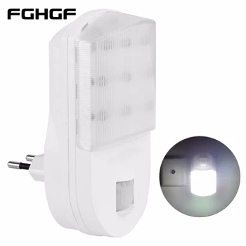 LED Night Light Infrared 9LED Socket Human Body Motion Sensor Lamp Hallway Bedroom Light Control Night Light PIR Automatic Light
LED Night Light Infrared 9LED Socket Human Body Motion Sensor Lamp Hallway Bedroom Light Control Night Light PIR Automatic Light
