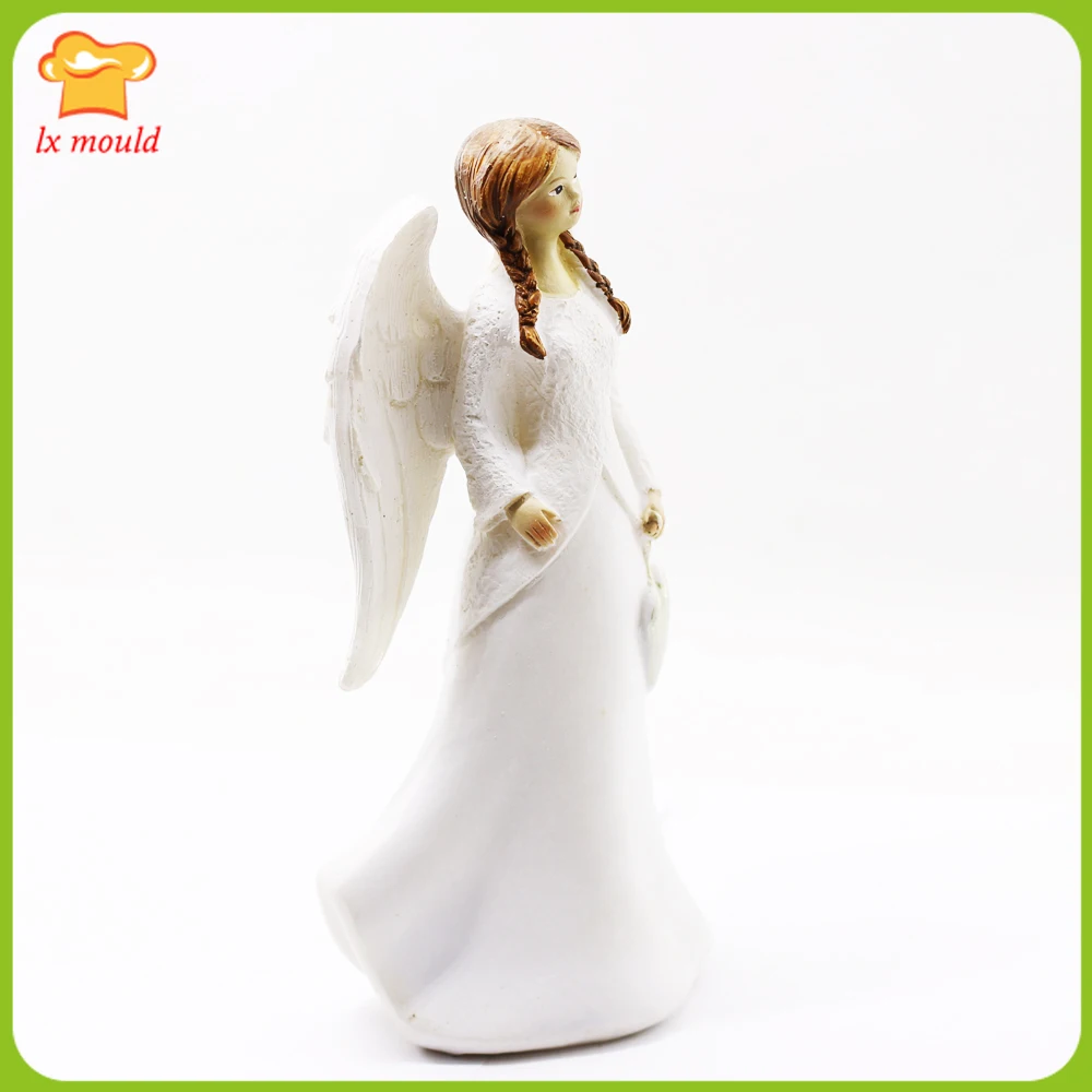3D angel girl candle silicone mold resin clay soap girl shape home decoration party silicone mold
3D angel girl candle silicone mold resin clay soap girl shape home decoration party silicone mold