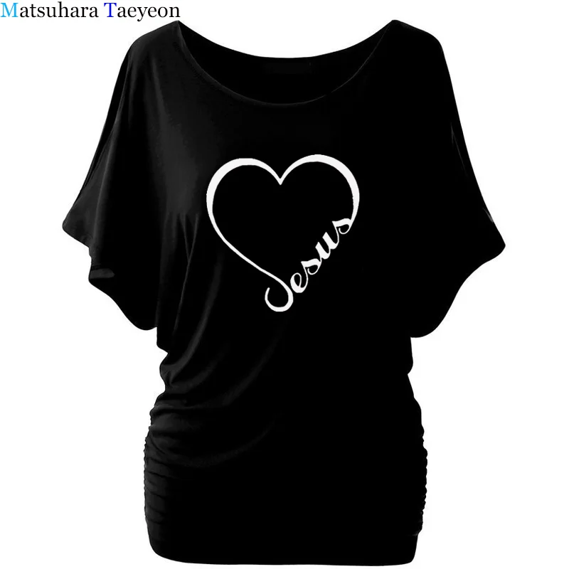T Shirt Women Love Heart Jesus Faith Short Sleeve T Shirts Christian Graphic Tshirt Women Loose Tee Shirt 2019 Clothes Brand
T Shirt Women Love Heart Jesus Faith Short Sleeve T Shirts Christian Graphic Tshirt Women Loose Tee Shirt 2019 Clothes Brand