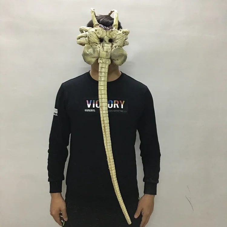 Alien Facehugger Mask Latex Figure Cosplay Props Halloween Mask for Adult Giant spider
Alien Facehugger Mask Latex Figure Cosplay Props Halloween Mask for Adult Giant spider