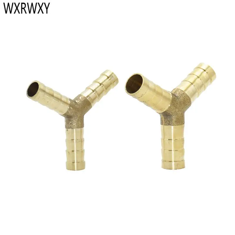 8mm 10mm Y Connector Brass Pipe Fitting copper 3 Way Hose Barb Connector Copper Barbed Coupler Adapter Coupling 2pcs
8mm 10mm Y Connector Brass Pipe Fitting copper 3 Way Hose Barb Connector Copper Barbed Coupler Adapter Coupling 2pcs