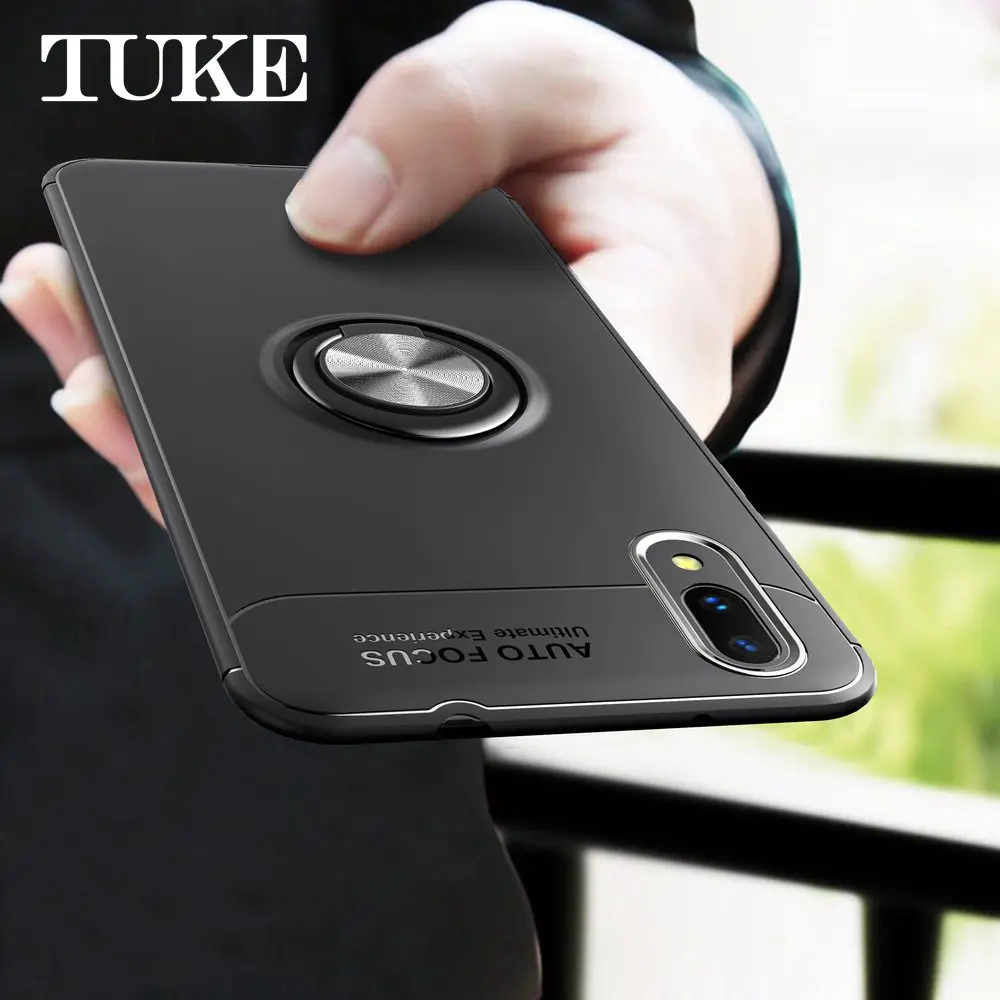 Silicone Case 360 Rotation Degree Magnetic Metal Ring Holder For Vivo X 21 Front Fingerprint Back Cover
Silicone Case 360 Rotation Degree Magnetic Metal Ring Holder For Vivo X 21 Front Fingerprint Back Cover